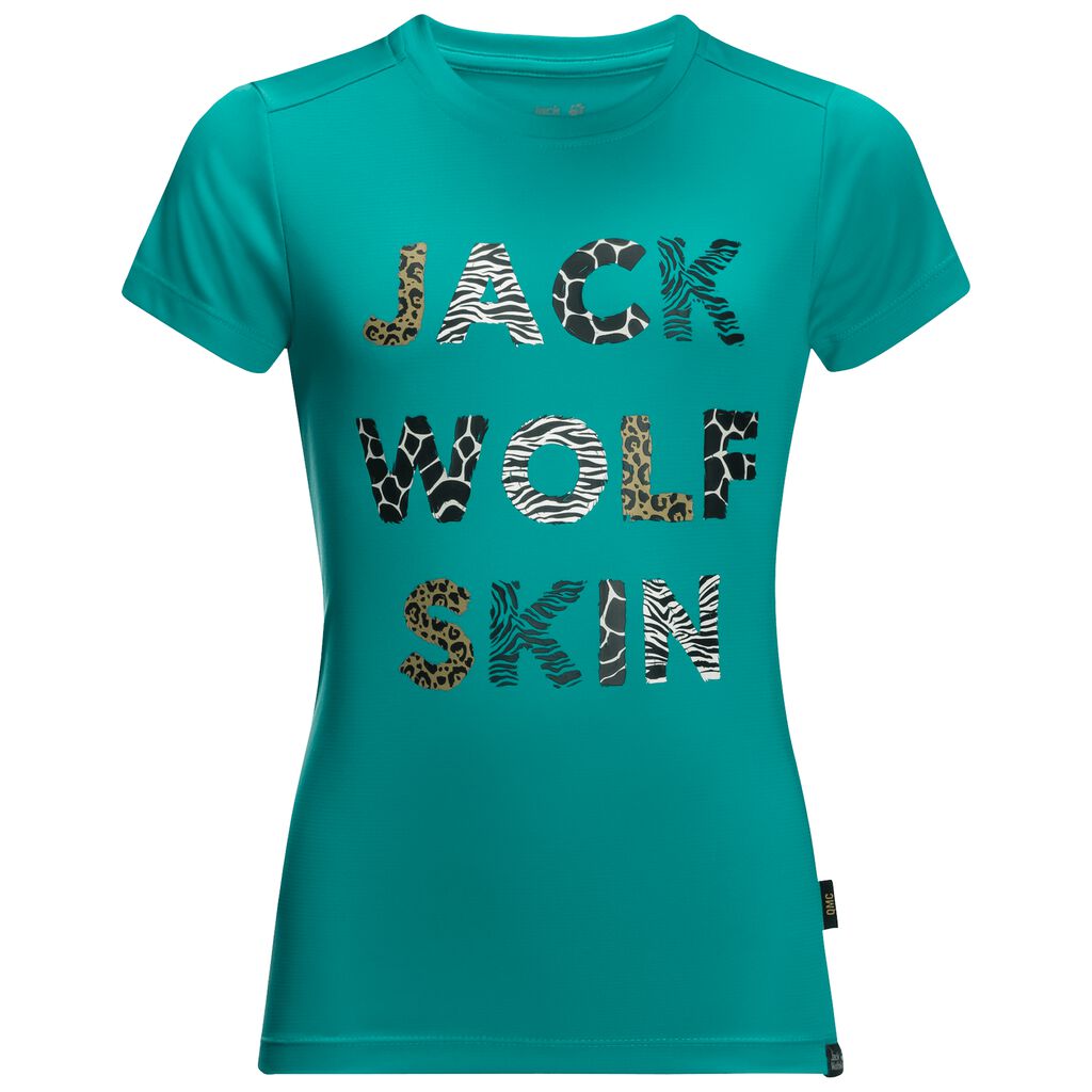 Jack Wolfskin WILD μπλουζακια παιδικά πρασινο | GR0091434